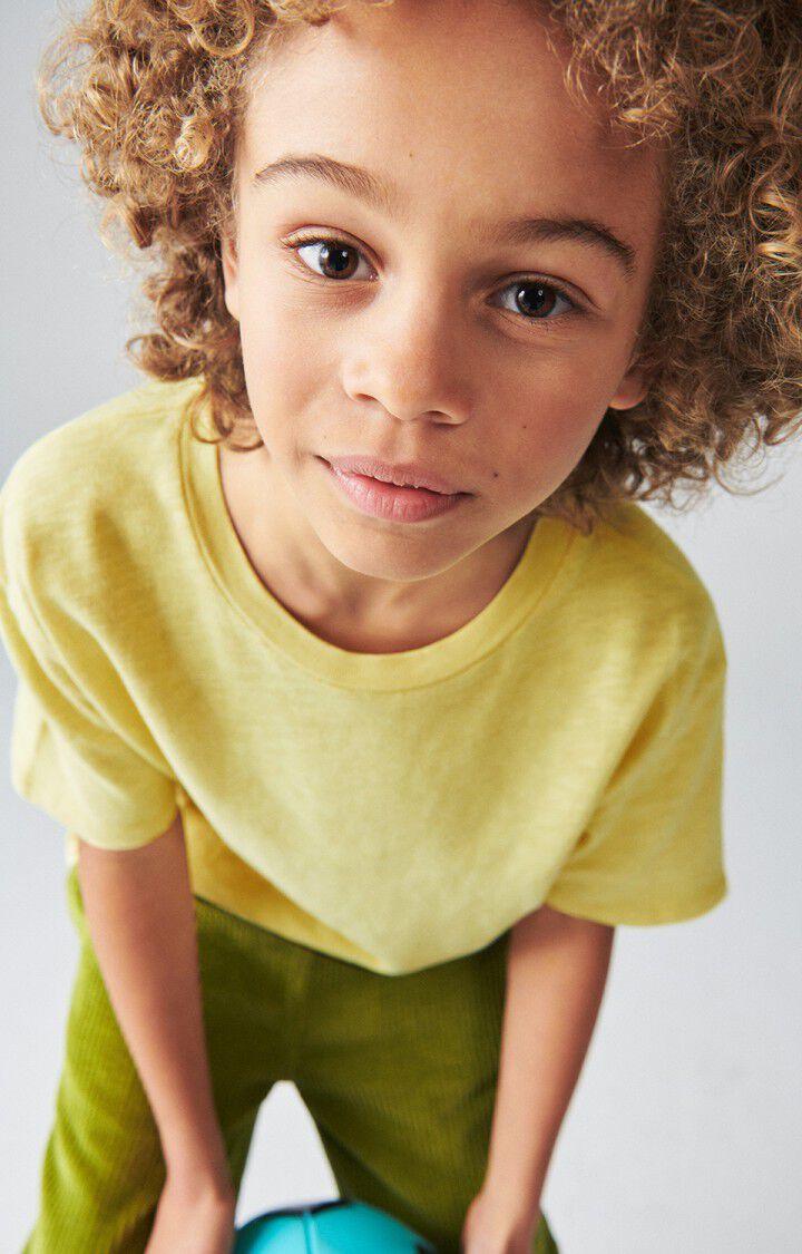 American Vintage T-shirt Enfant Sonoma - BANANE VINTAGE 13 Manches Courtes Jaune - E24