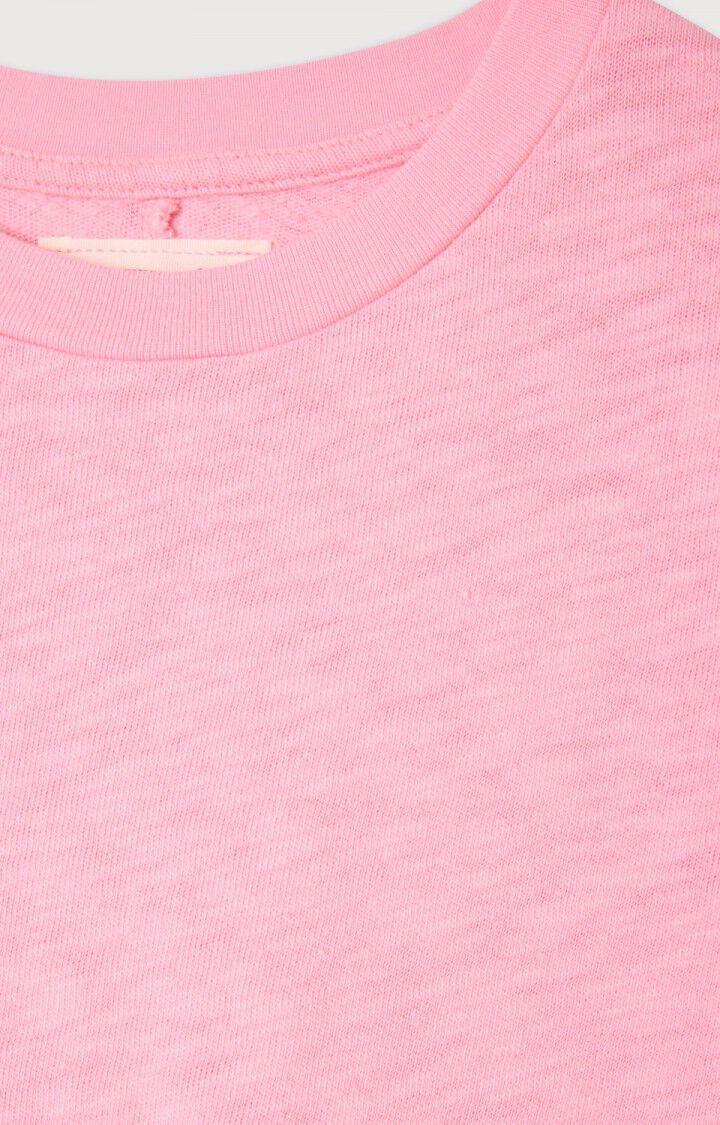 American Vintage T-shirt Enfant Sonoma - BARBE A PAPA VINTAGE 13 Manches Courtes Rose - E25
