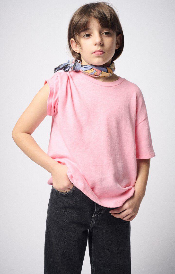 american vintage T-shirt enfant Sonoma - BARBE A PAPA VINTAGE 13 Manches courtes Rose - E25