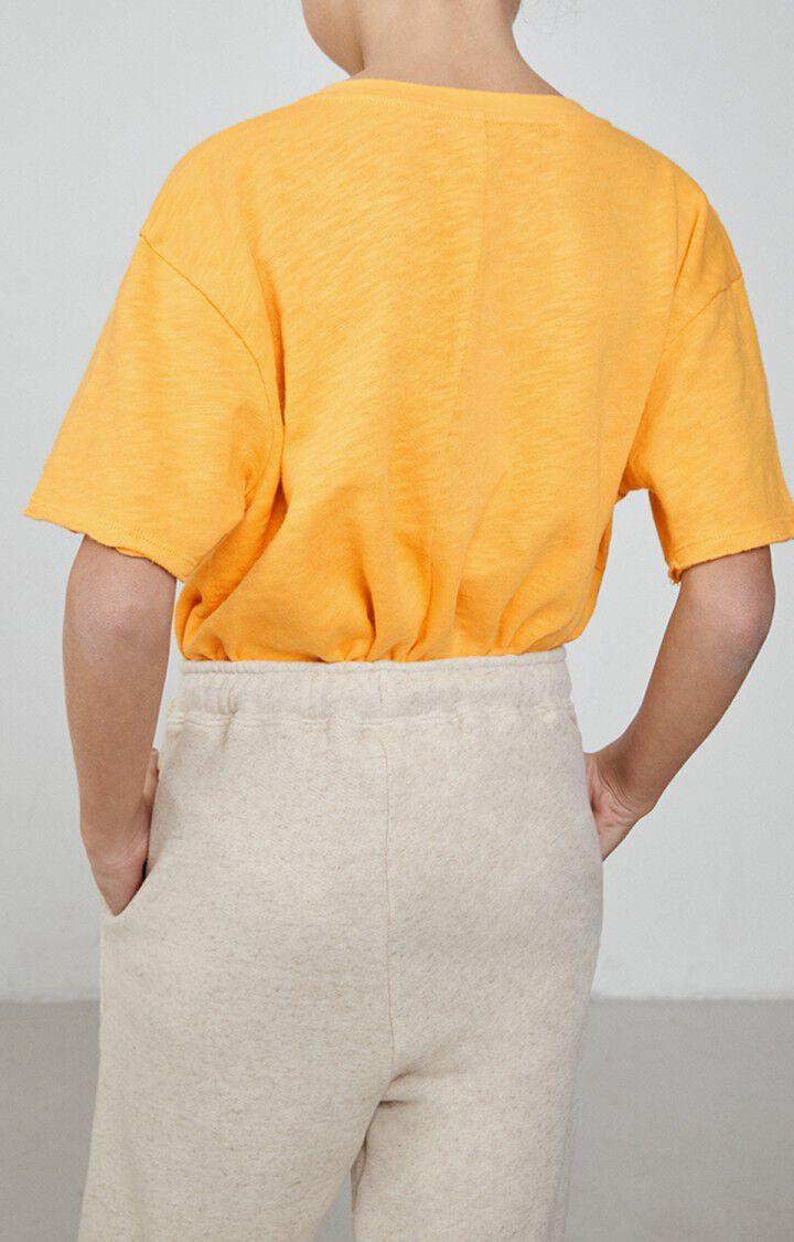 American Vintage T-shirt Enfant Sonoma - CANARI VINTAGE 11 Manches Courtes Jaune - E23