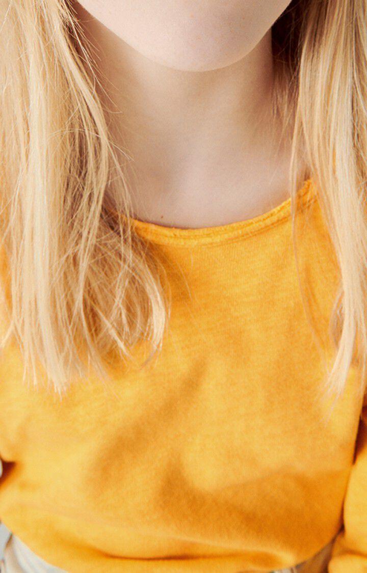 American Vintage T-shirt Enfant Sonoma - CANARI VINTAGE 46 Manches Longues Jaune - E23