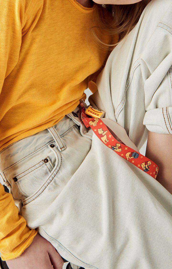 American Vintage T-shirt Enfant Sonoma - CANARI VINTAGE 46 Manches Longues Jaune - E23