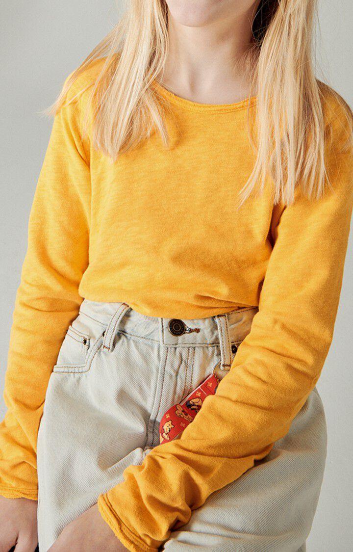 American Vintage T-shirt Enfant Sonoma - CANARI VINTAGE 46 Manches Longues Jaune - E23