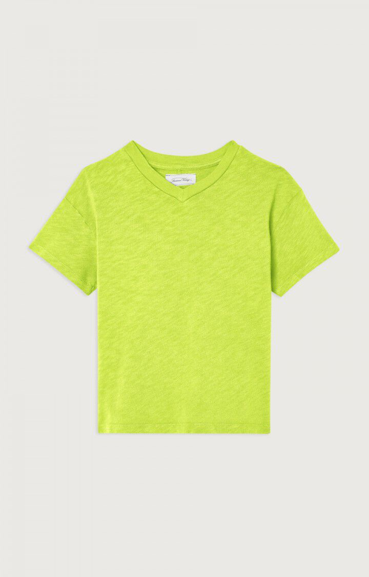 American Vintage T-shirt Enfant Sonoma - CITRUS VINTAGE 11 Manches Courtes Jaune - H23