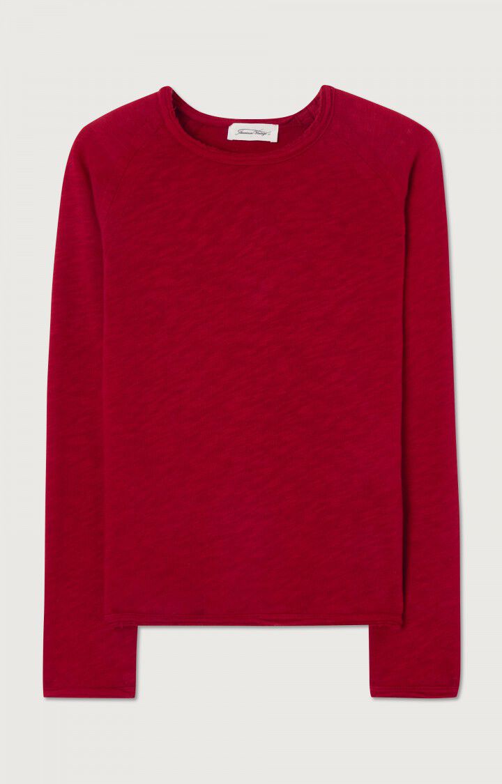 American Vintage T-Shirt Enfant Sonoma - COUP DE FOUDRE VINTAGE Rouge - H22