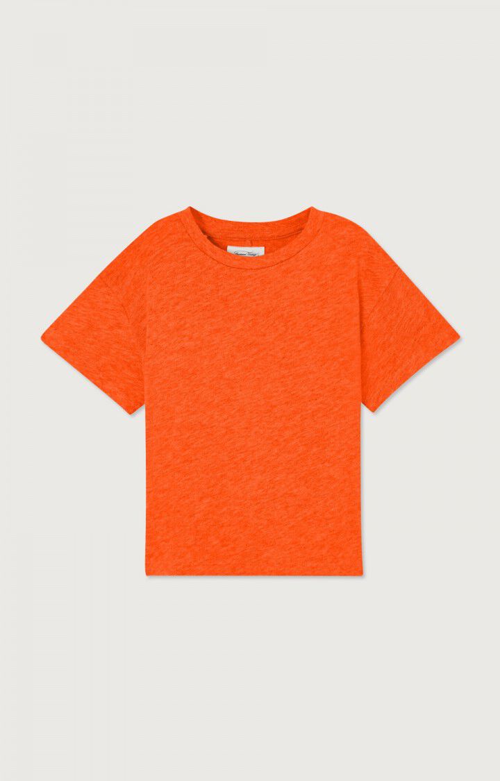 American Vintage T-shirt Enfant Sonoma - ECARLATE VINTAGE 13 Manches Courtes Rouge - E23
