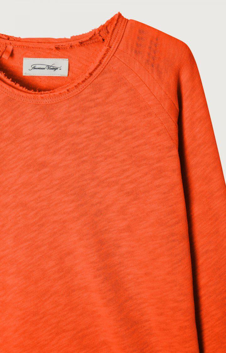 American Vintage T-shirt Enfant Sonoma - ECARLATE VINTAGE 46 Manches Longues Rouge - E23