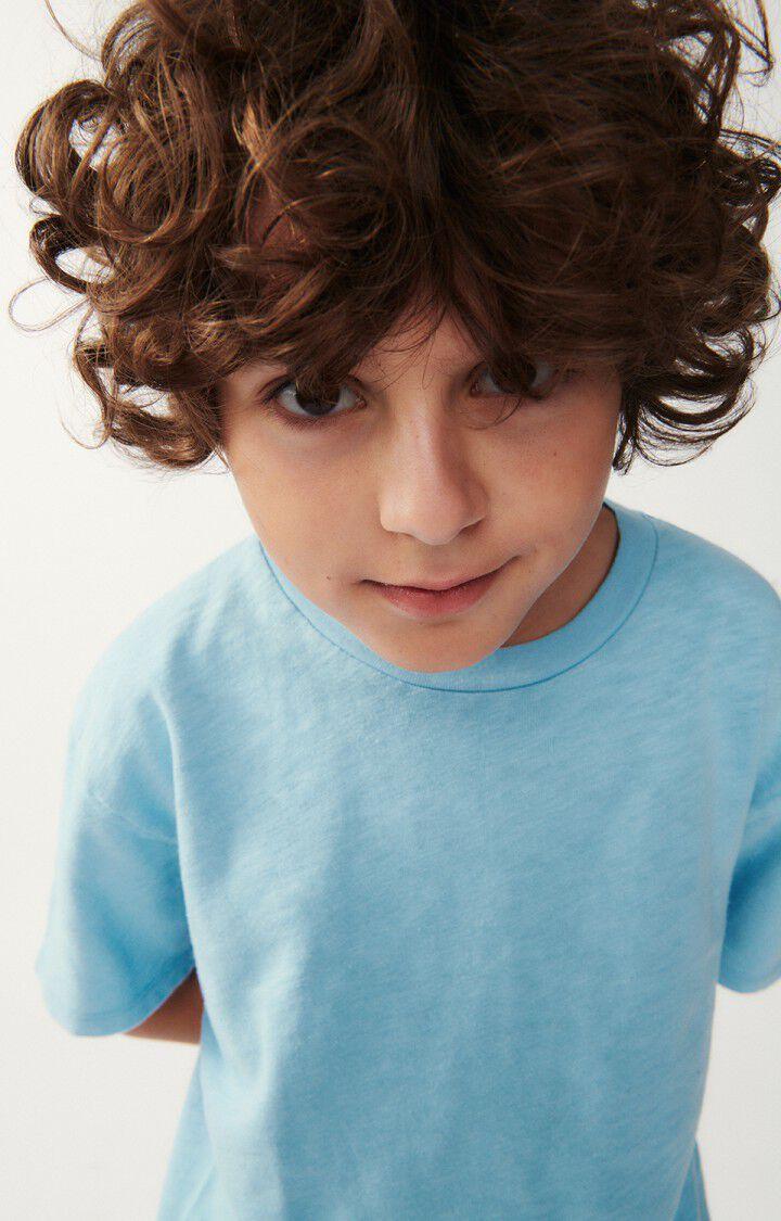 American Vintage T-shirt Enfant Sonoma - GLACE VINTAGE 13 Manches Courtes Bleu - E24
