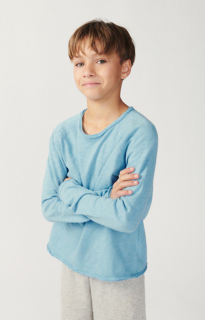 american vintage T-shirt enfant Sonoma - GLACE VINTAGE 46 Manches longues Bleu - E24