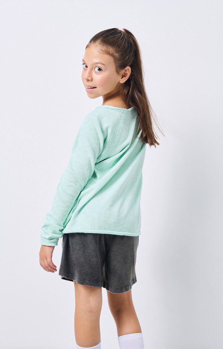 American Vintage T-shirt Enfant Sonoma - GLACIAL VINTAGE 46 Manches Longues Bleu - H24