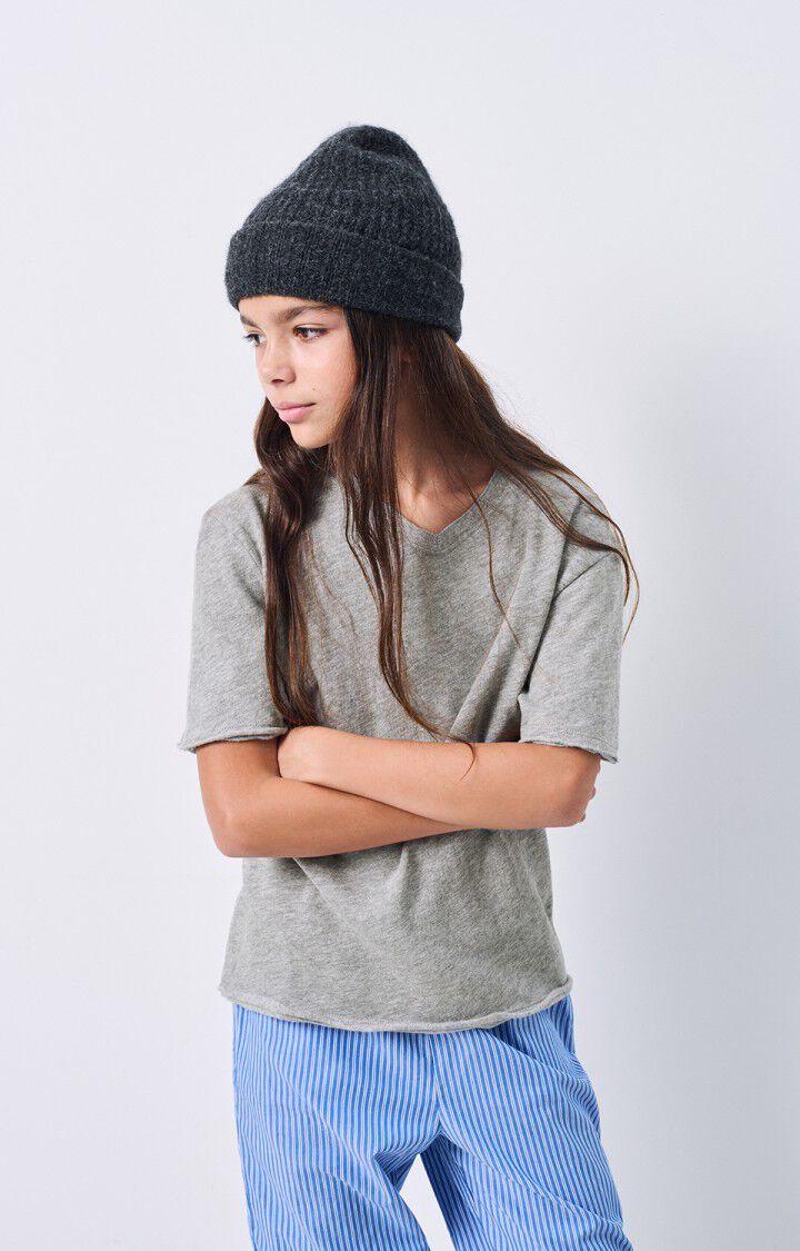 american vintage T-shirt enfant Sonoma - GRIS CHINE 12 Manches courtes Gris - E25