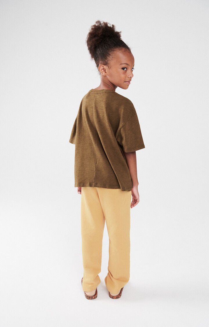 American Vintage T-shirt Enfant Sonoma - MARRON GLACE VINTAGE 13 Manches Courtes Marron - H24