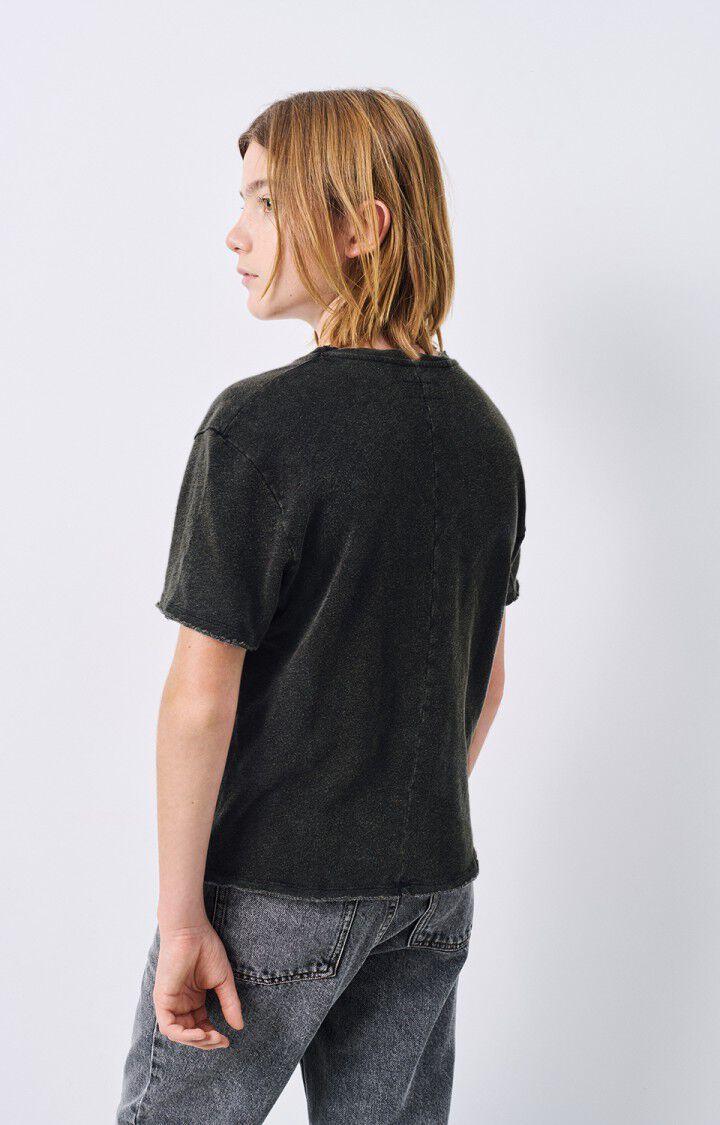 american vintage T-shirt enfant Sonoma - NOIR VINTAGE 12 Manches courtes Noir - E25