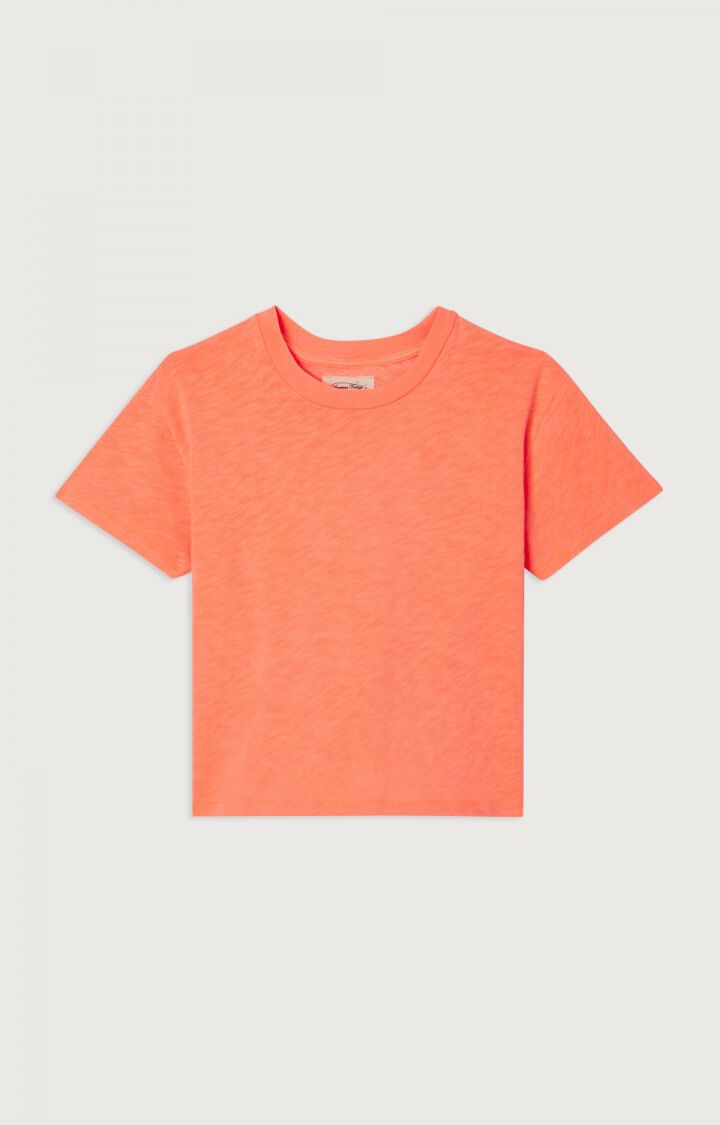 American Vintage T-shirt Enfant Sonoma - ORANGE FLUO 13 Manches Courtes Orange - E24