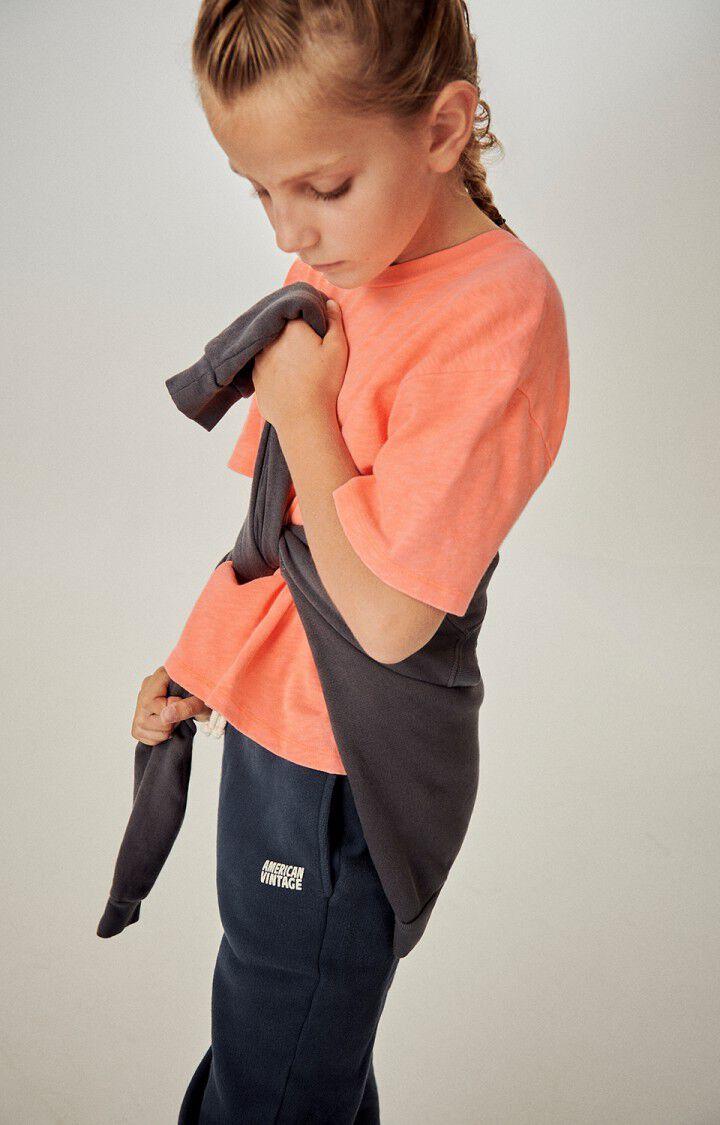 american vintage T-shirt enfant Sonoma - ORANGE FLUO 13 Manches courtes Orange - E24