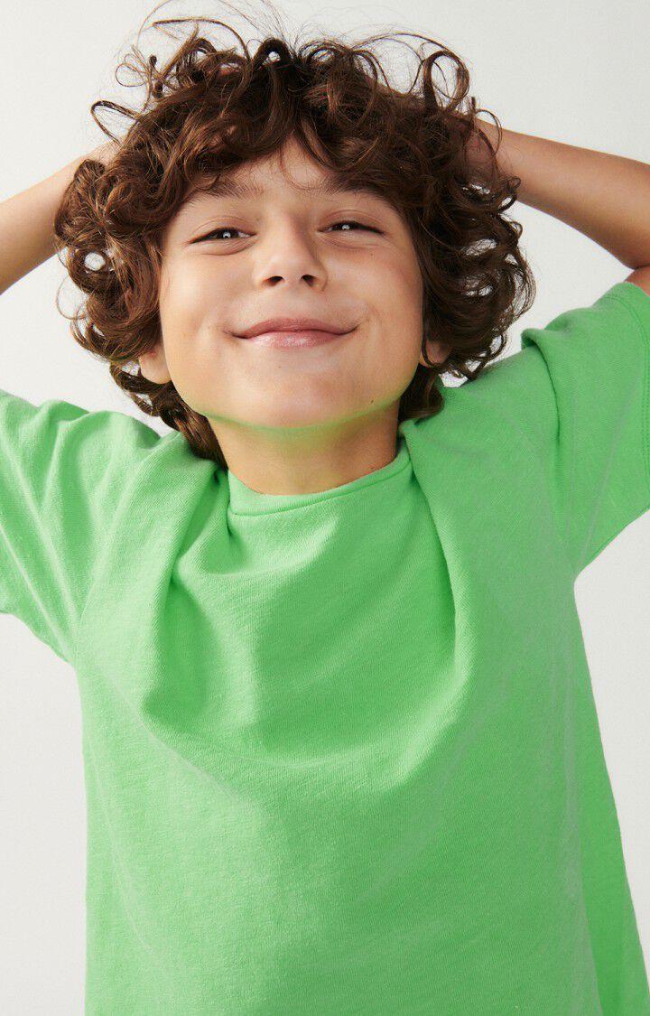american vintage T-shirt enfant Sonoma - PERRUCHE FLUO 13 Manches courtes Vert - E24