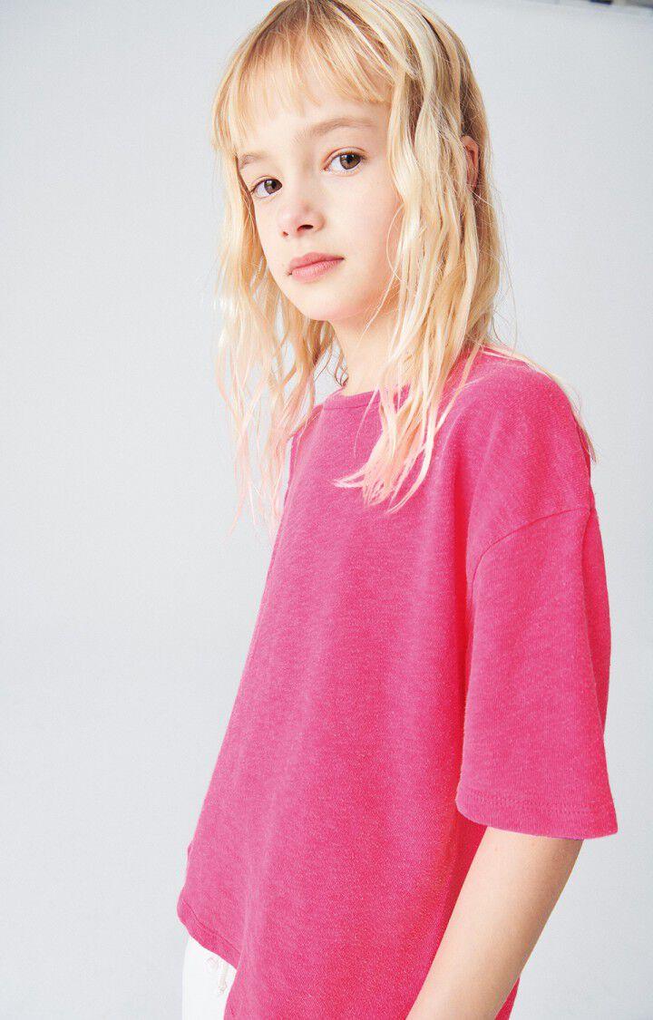 american vintage T-shirt enfant Sonoma - PINK ACID FLUO 13 Manches courtes Rose - H24