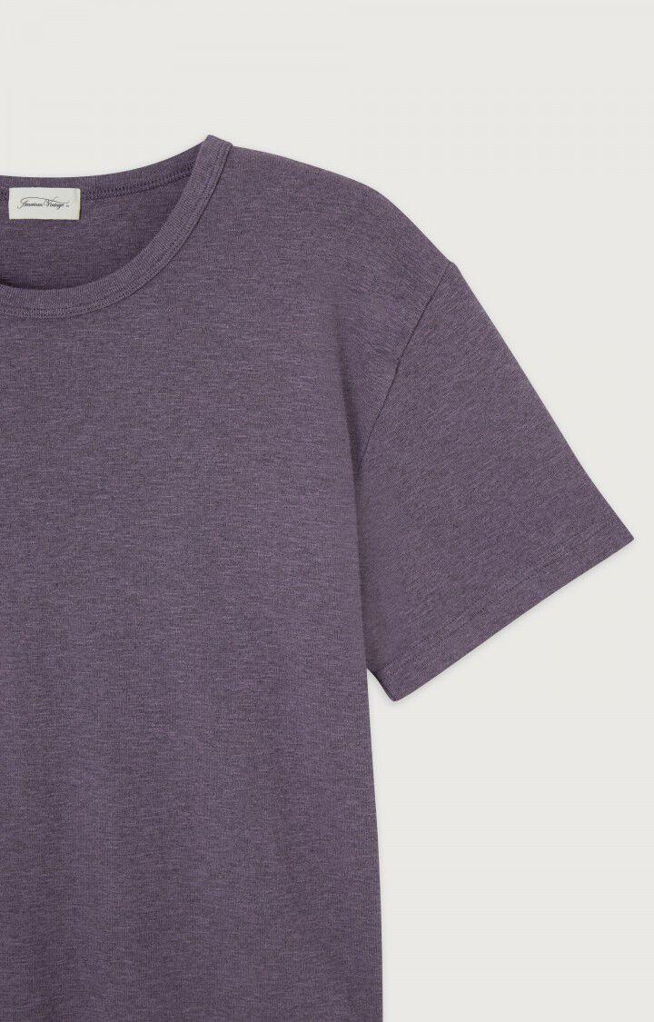 American Vintage T-shirt Femme Bozy - FIGUE CHINE 20 Manches Courtes Violet - E23B