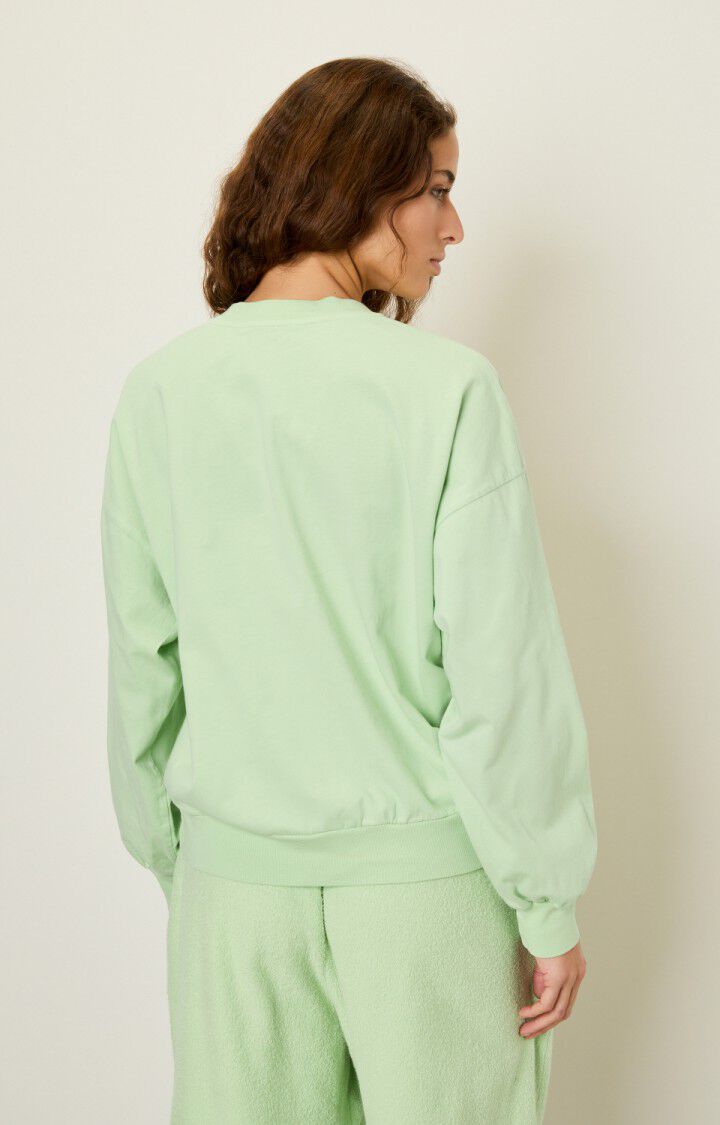 American Vintage T-shirt Femme Fizvalley - AMANDE VINTAGE Vert - E22