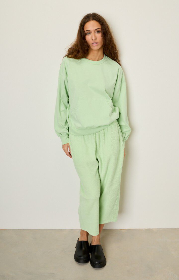 American Vintage T-shirt Femme Fizvalley - AMANDE VINTAGE Vert - E22