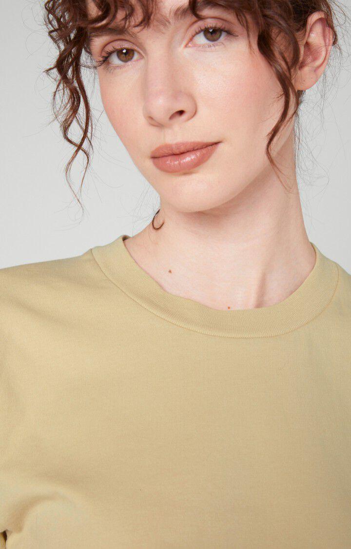 American Vintage T-shirt Femme Fizvalley - CEREALE VINTAGE Beige - E22