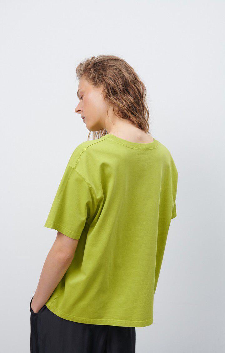 American Vintage T-shirt Femme Fizvalley - MOUSSE VINTAGE 19 Manches Courtes Vert - H24