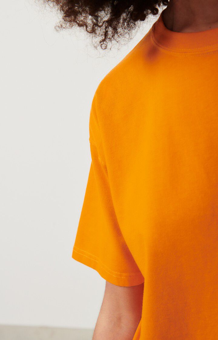 American Vintage T-shirt Femme Fizvalley - NECTARINE VINTAGE 19 Manches Courtes Orange - H23