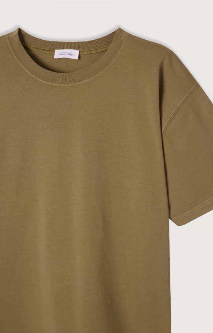American Vintage T-shirt Femme Fizvalley - OLIVE 19 Manches Courtes Vert - H22