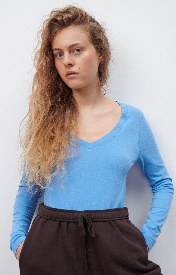american vintage T-shirt femme Gamipy - BALTIQUE 62 Manches longues Bleu - H24