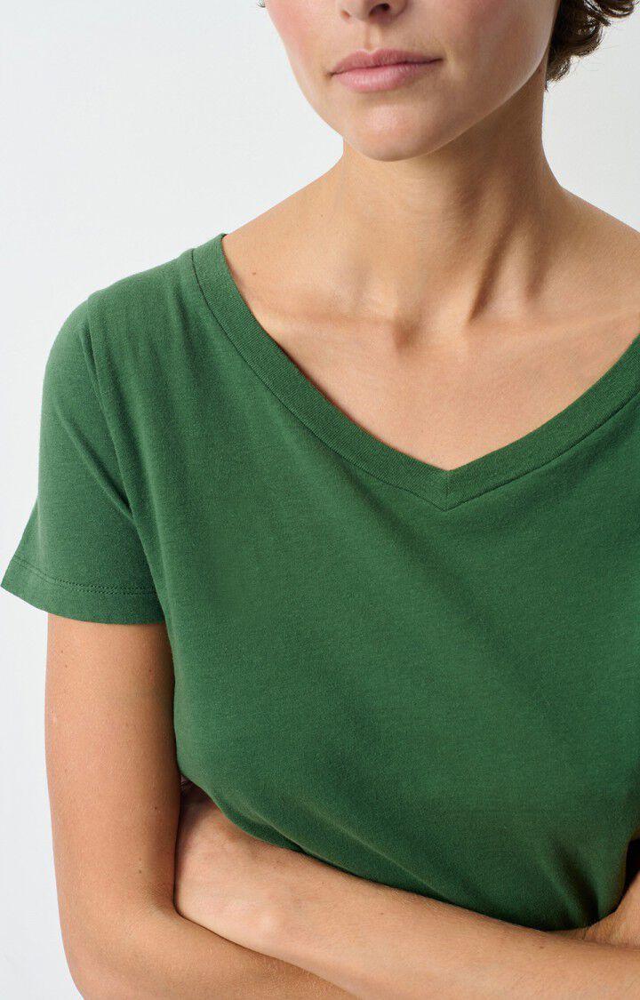 American Vintage T-shirt Femme Gamipy - BASILIC 16 Manches Courtes Vert - H24