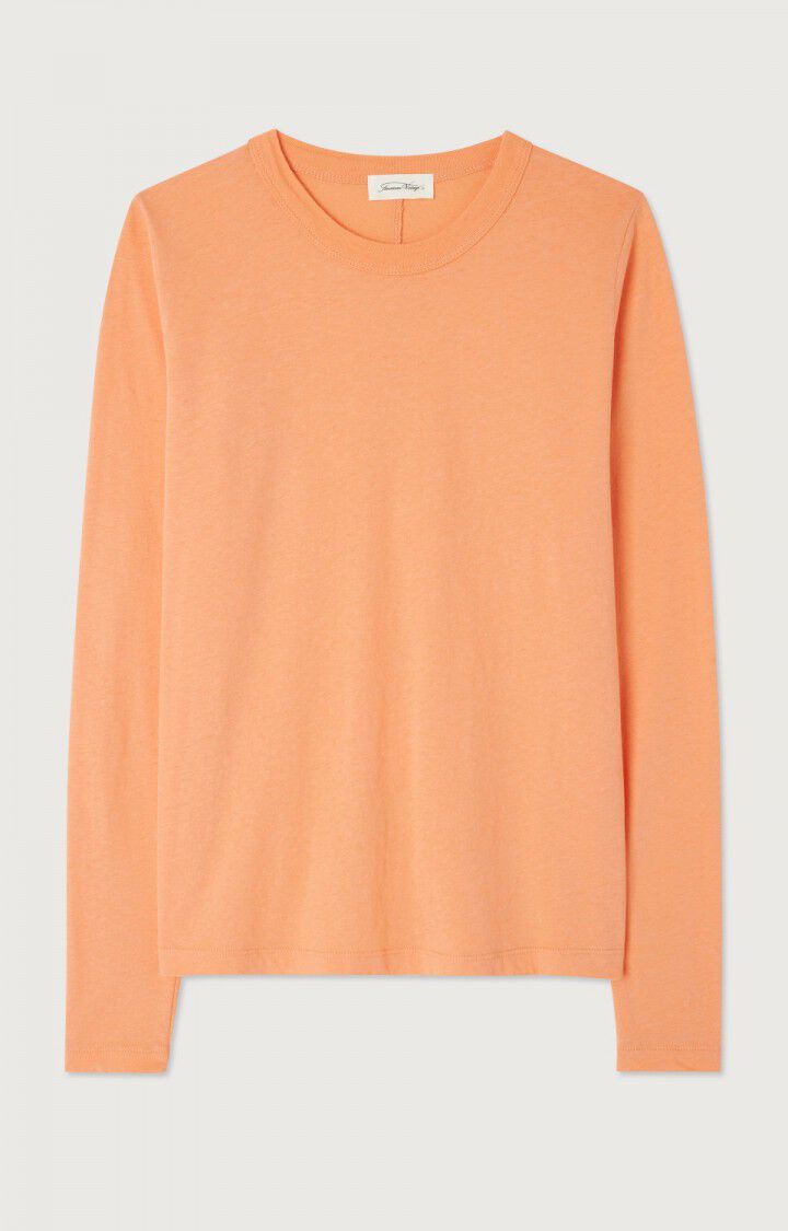 american vintage T-shirt femme Gamipy - MELON Orange - H23B