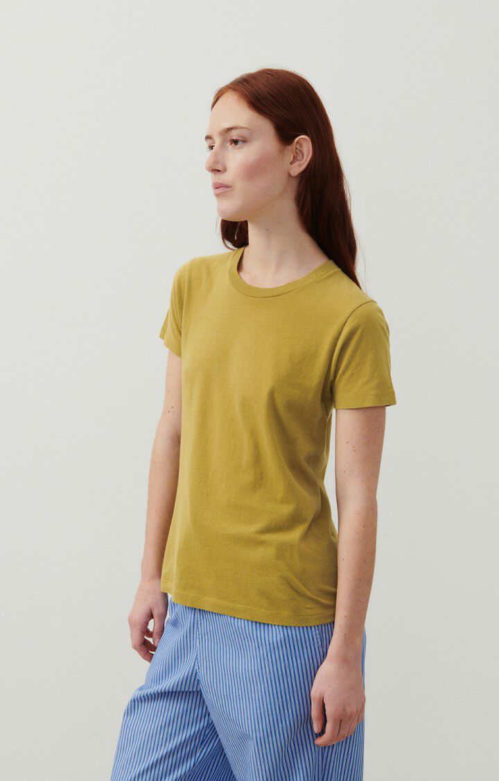 american vintage T-shirt femme Gamipy - MORDORE 16 Manches courtes Marron - E24