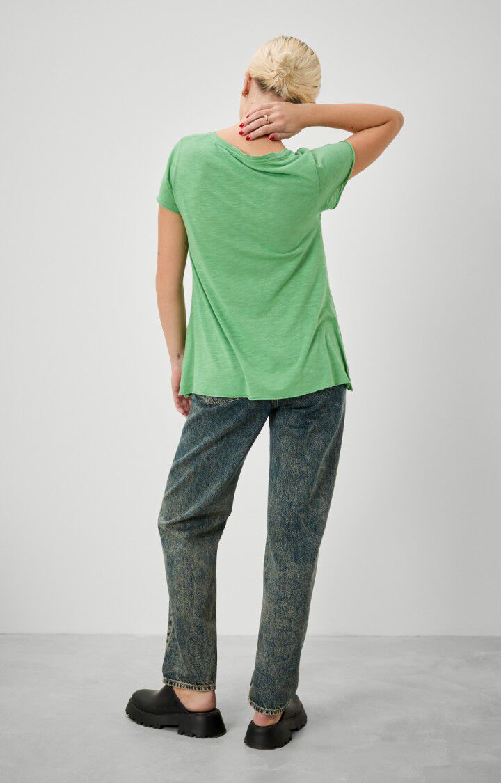 American Vintage T-shirt Femme Jacksonville - ALOE VERA VINTAGE Vert - E22