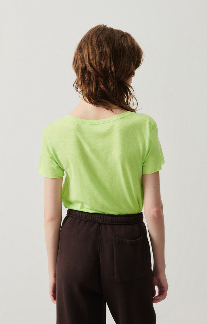 American Vintage T-shirt Femme Jacksonville - AMANDE VINTAGE 15 Manches Courtes Vert - H24