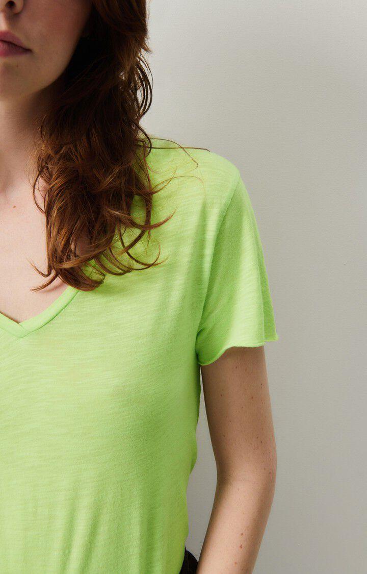 American Vintage T-shirt Femme Jacksonville - AMANDE VINTAGE 15 Manches Courtes Vert - H24