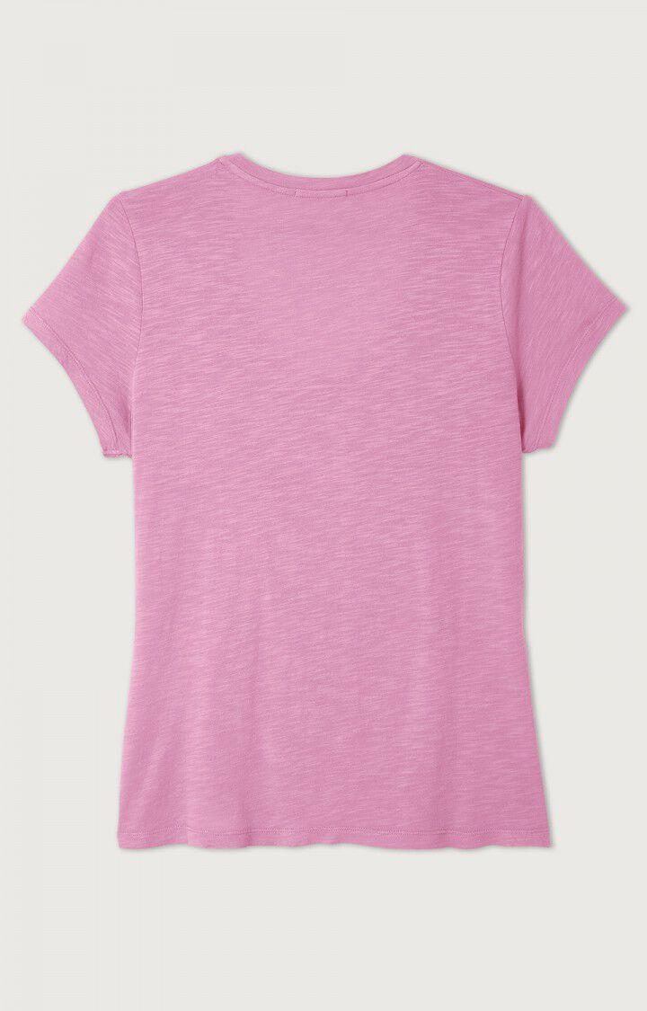American Vintage T-shirt Femme Jacksonville - BUBBLE GUM VINTAGE Manches Courtes Rose - H22B