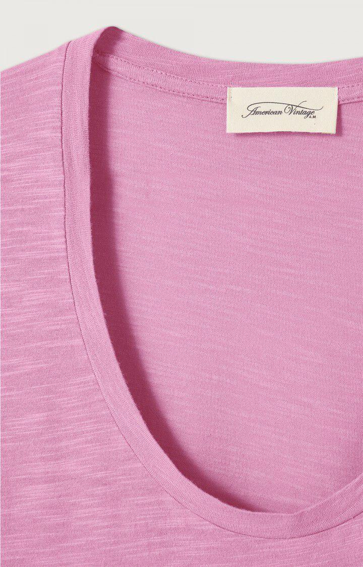 American Vintage T-shirt Femme Jacksonville - BUBBLE GUM VINTAGE Manches Courtes Rose - H22B