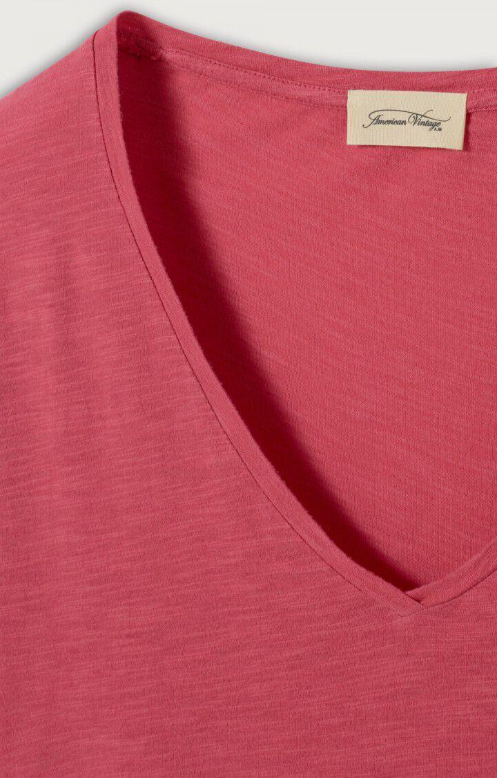 American Vintage T-shirt Femme Jacksonville - DESIR VINTAGE 15 Manches Courtes Rose - H22B