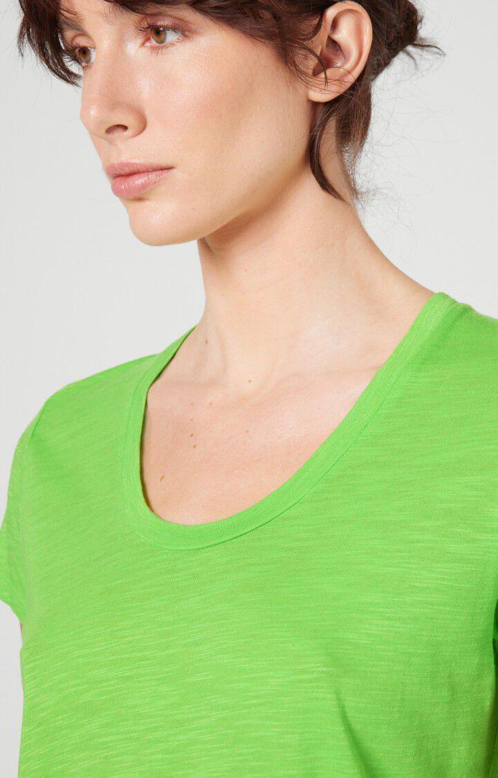 American Vintage T-shirt Femme Jacksonville - GRANNY VINTAGE 15 Manches Courtes Vert - H22