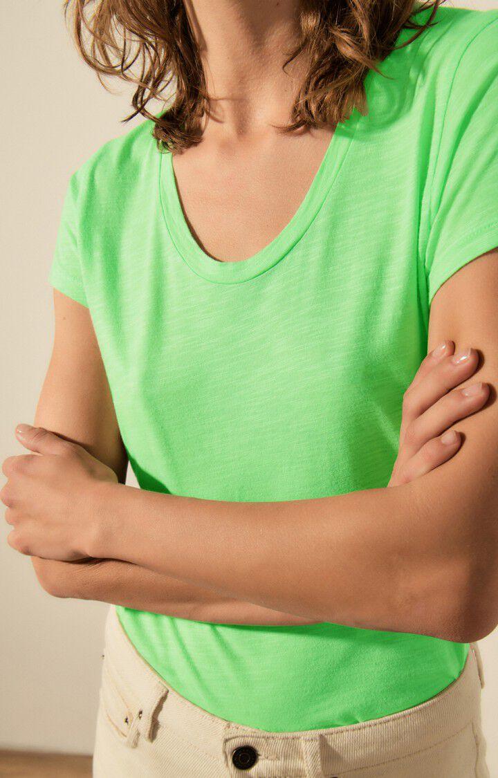 American Vintage T-shirt Femme Jacksonville - GRANNY VINTAGE Vert - E23B
