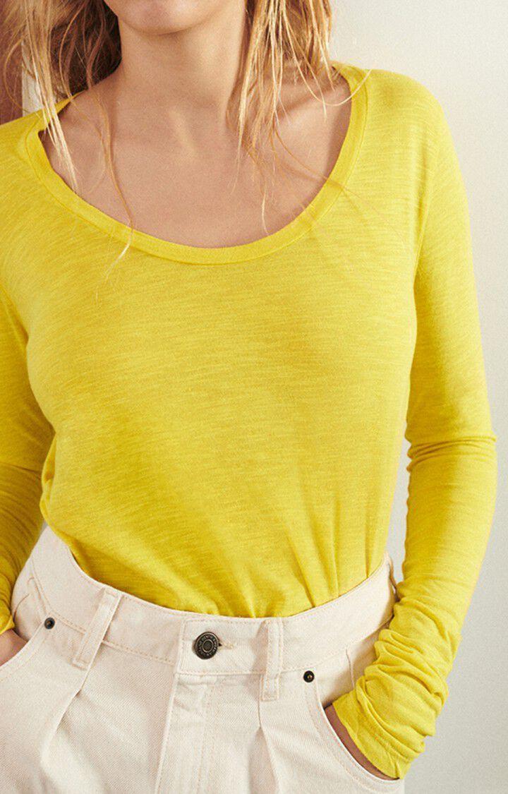 american vintage T-shirt femme Jacksonville - JONQUILLE VINTAGE Jaune - E22