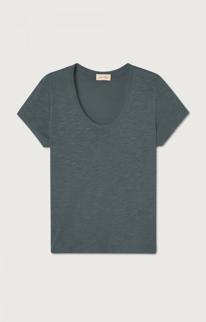 american vintage T-shirt femme Jacksonville - OMBRE VINTAGE Gris - E23B