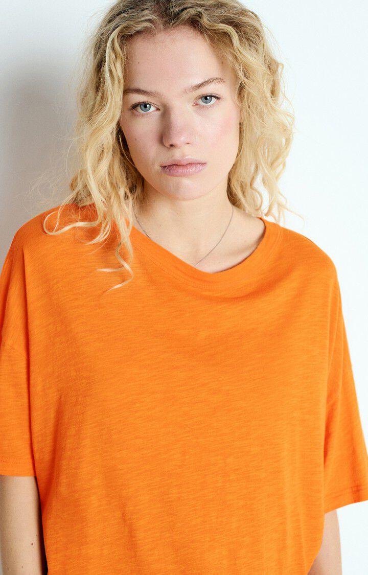 American Vintage T-shirt Femme Jacksonville - ORANGEADE VINTAGE 17 Manches Courtes Orange - E25
