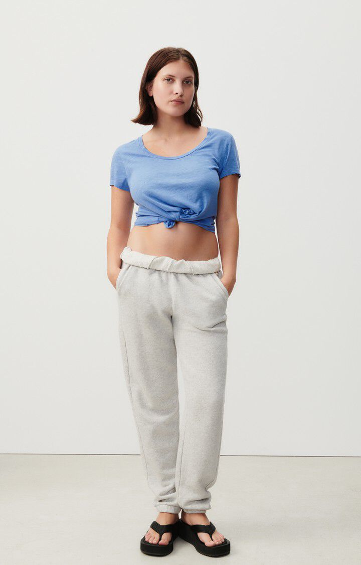 american vintage T-shirt femme Jacksonville - PACIFIQUE VINTAGE 15 Manches courtes Bleu - E24