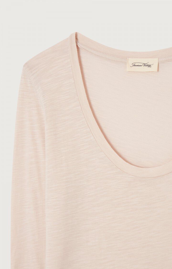 American Vintage T-shirt Femme Jacksonville - PERLE VINTAGE Beige - E23B