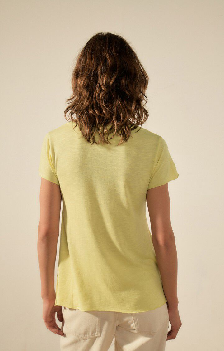 American Vintage T-shirt Femme Jacksonville - PISTACHIO VINTAGE 15 Manches Courtes Vert - E23