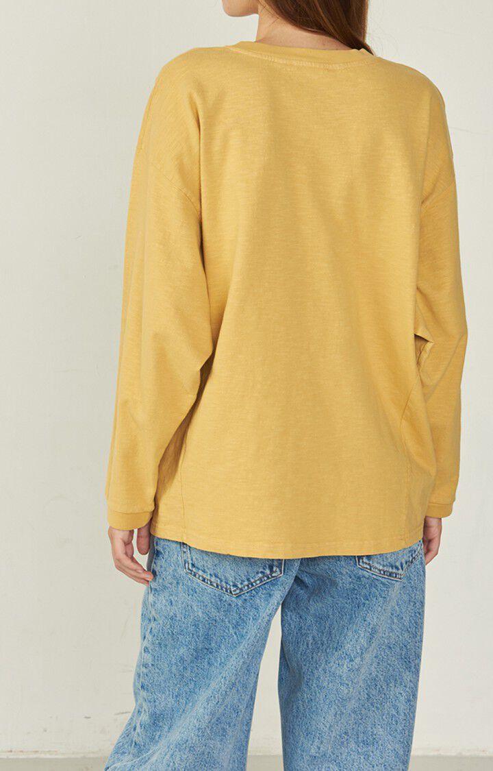 American Vintage T-shirt Femme Laweville - ORGE VINTAGE Jaune - H22