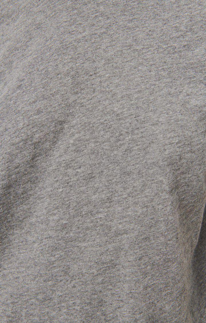 American Vintage T-shirt Femme Lirk - ANTHRACITE CHINE 18 Manches Courtes Gris - E24