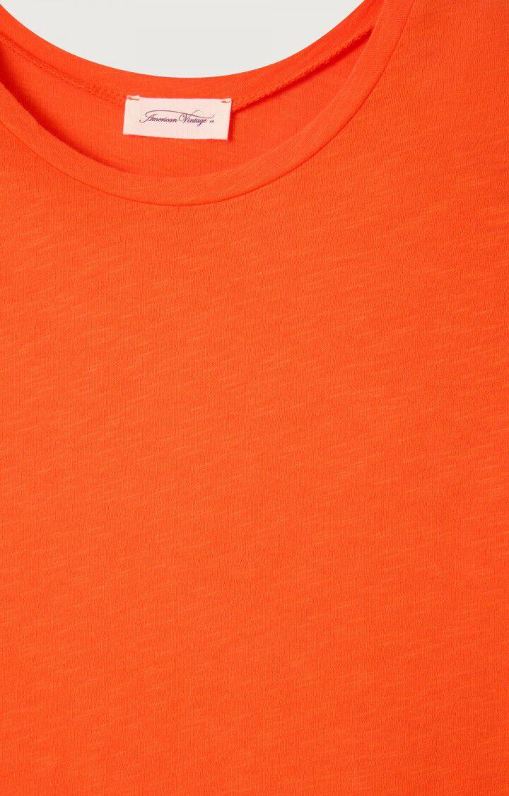 American Vintage T-shirt Femme Lirk - DISCO Manches Longues Orange - H23
