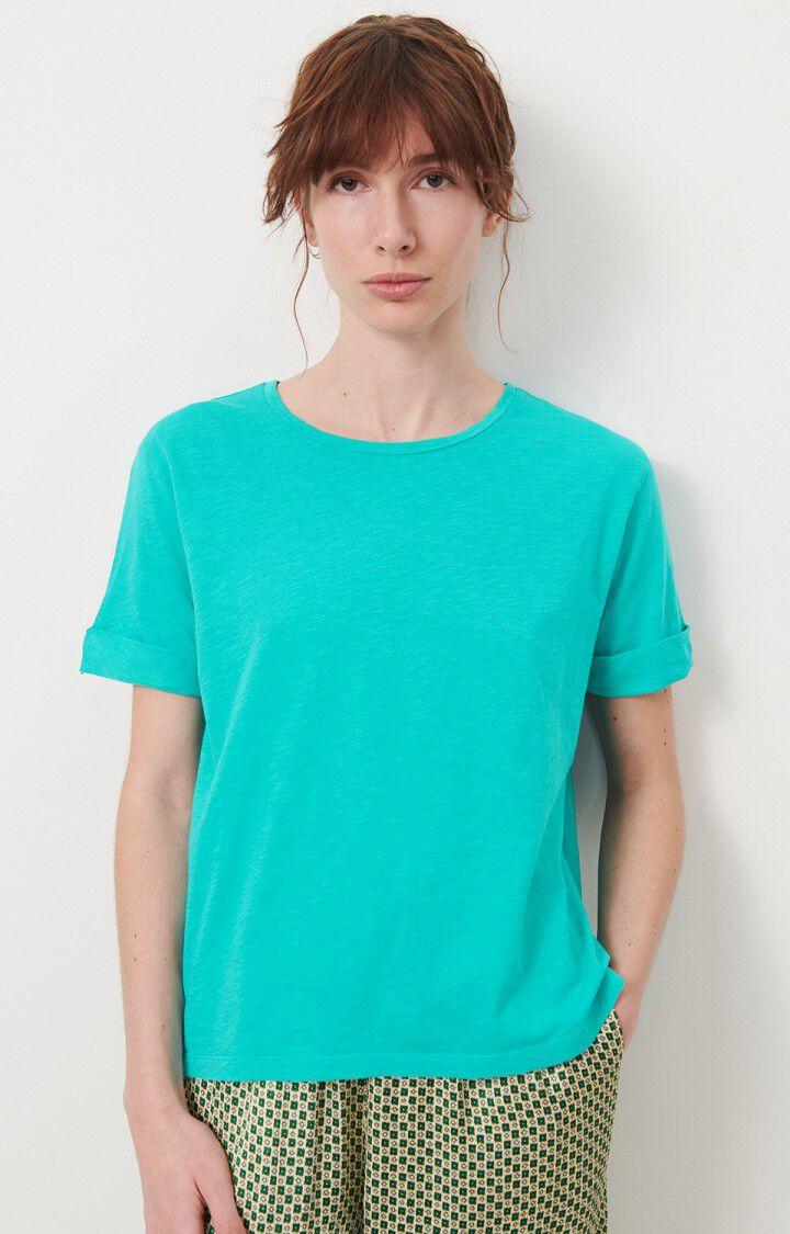 american vintage T-shirt femme Lirk - TURQUOISE VINTAGE Bleu - E22